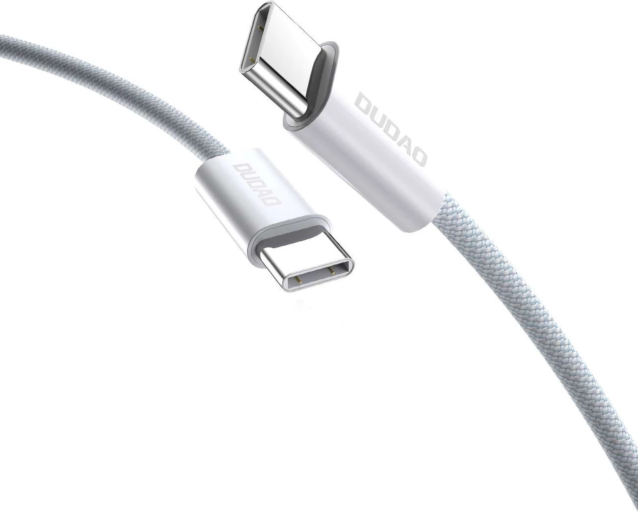 Kabllo USB-C në USB-C Dudao L6C, 1m, 30W, Blu e çelët