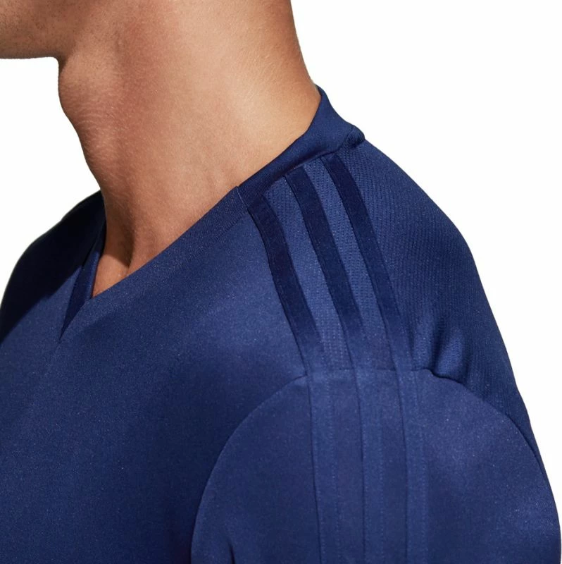 Fanellë stërvitjeje për meshkuj adidas, blu marin