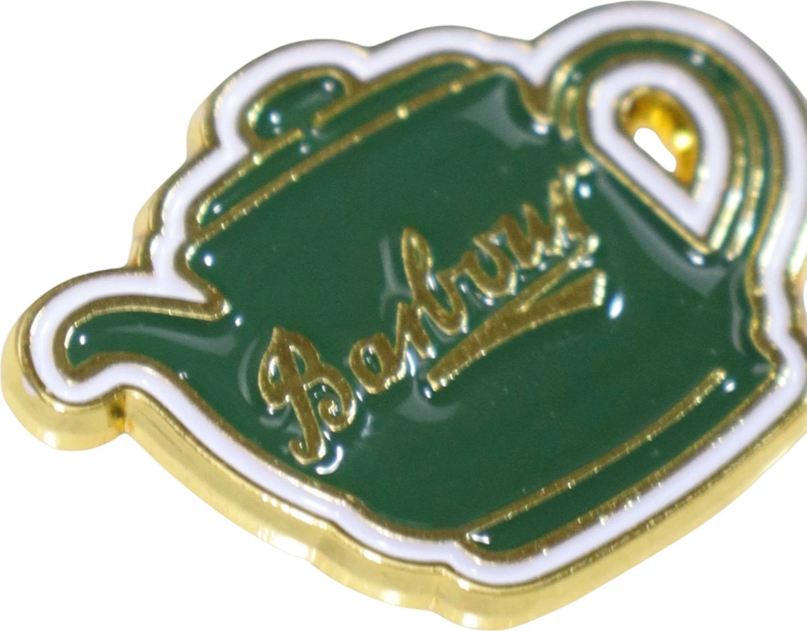 Broshë pin për meshkuj Barbour Teapot 262MUMB0030, gjelbër-artë