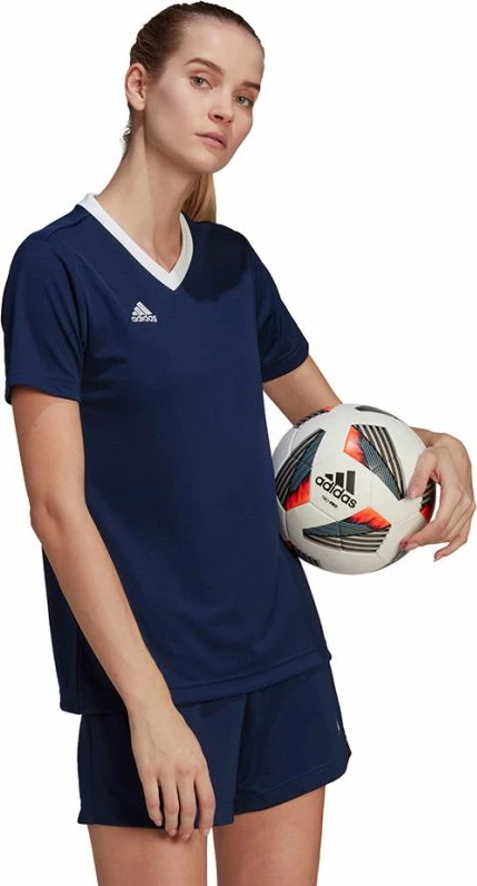 Maicë për femra adidas Entrada 22, blu e errët