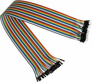 Kabllo jumper Kabelmeister 40-pin mashkull–femër 20cm, shumëngjyrëshe