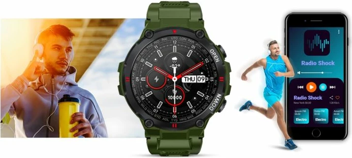 Smartwatch Giewont, e gjelbër