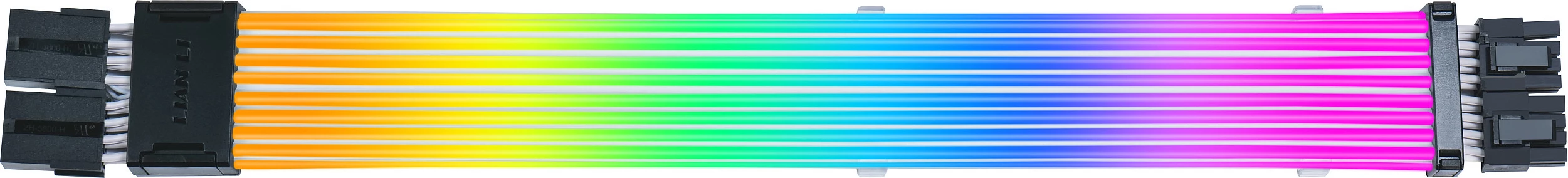 Kabllo RGB për GPU Lian Li Strimer Wireless 2x6+2-Pin, shumëngjyrëshe