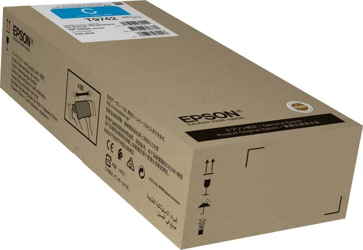 Kartush boje, Epson, T9742 (C13T974200), 700 ml, XXL, cyan