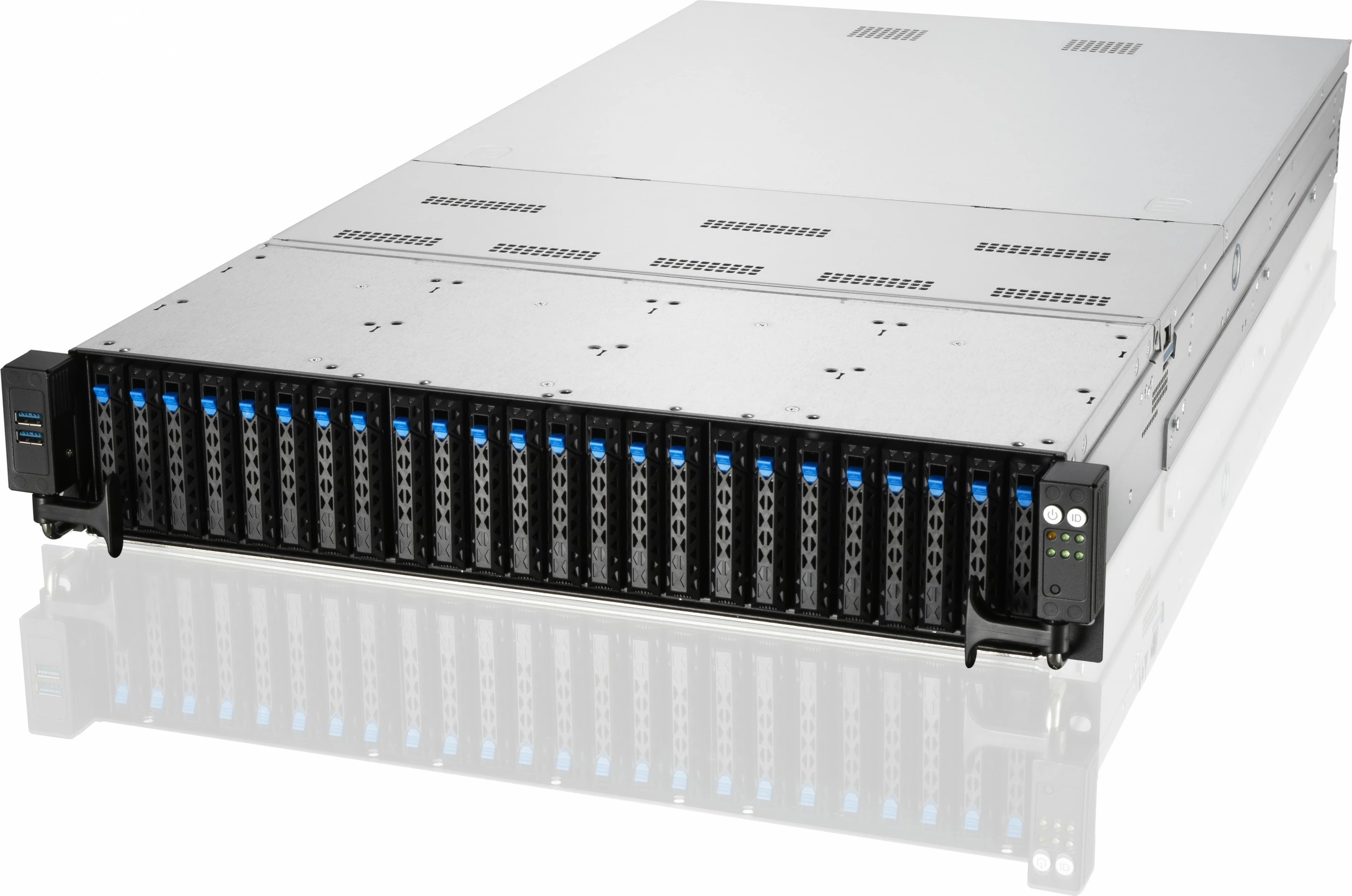 Server ASUS RS720A-E11-RS24U, Socket SP3, DDR4-SDRAM, Silver