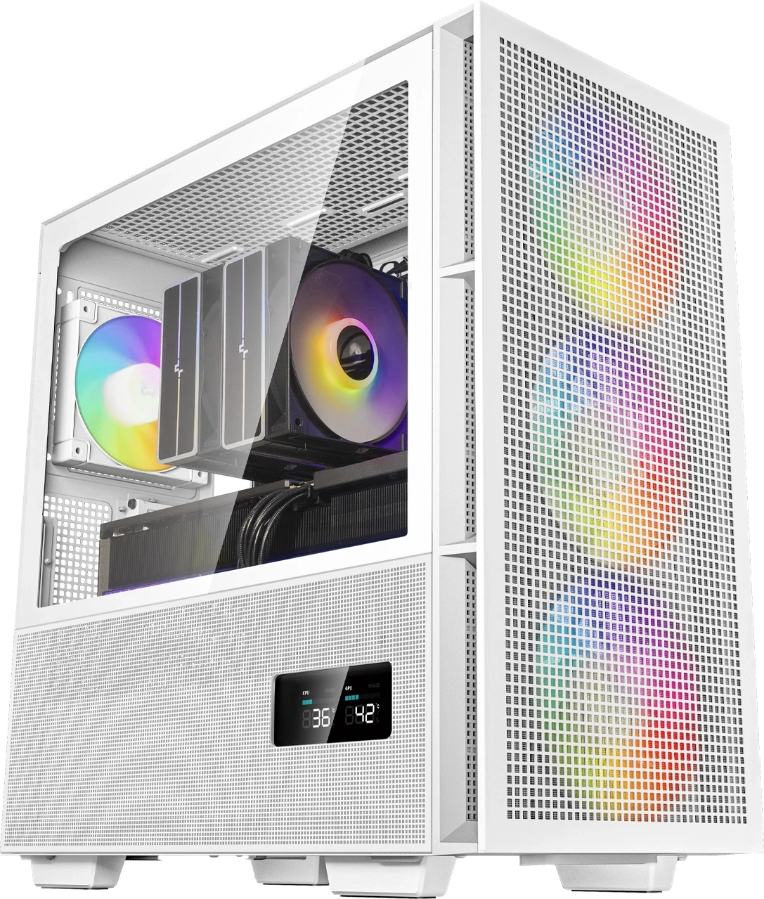 Kompjuter UVI OMEGA NV56TX Ryzen 5 9600X, RTX 5060 Ti 16GB, 32GB RAM Memorje, 1TB SSD, Windows 11 Home, White