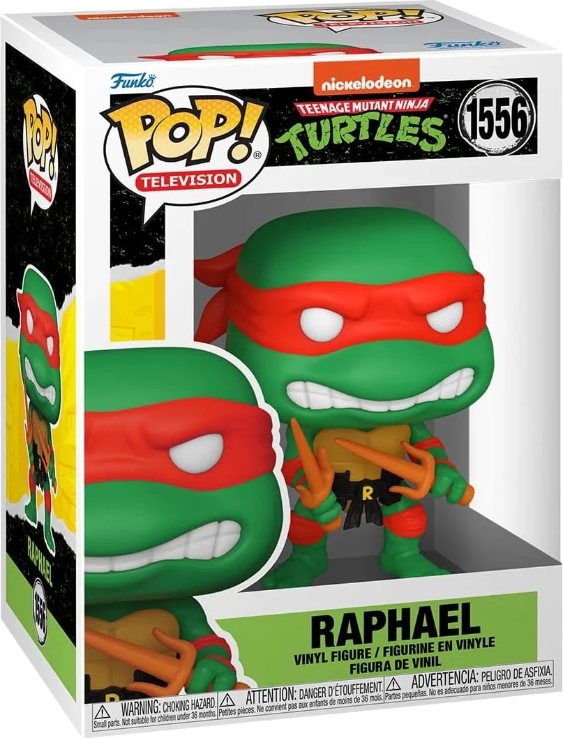 Figurinë Funko Pop Funko Raphael (Teenage Mutant Ninja Turtles), vinil