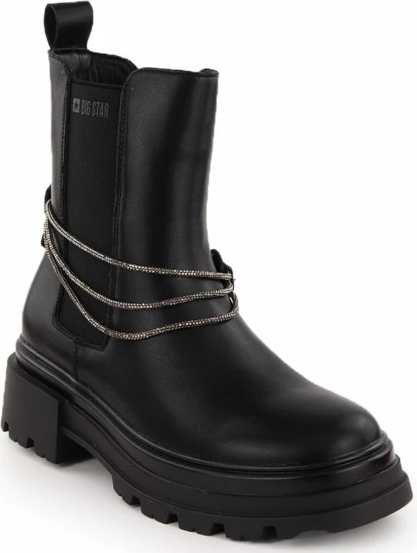 Çizme Big Star femra, të zeza