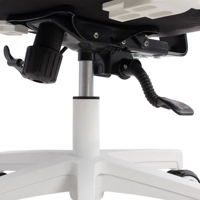 Karrige për zyre SALENA FH1086.10, hiri/e bardhë