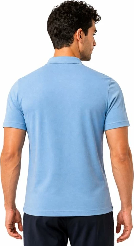 Maicë polo për meshkuj 4F M0948, e kaltër e çelët