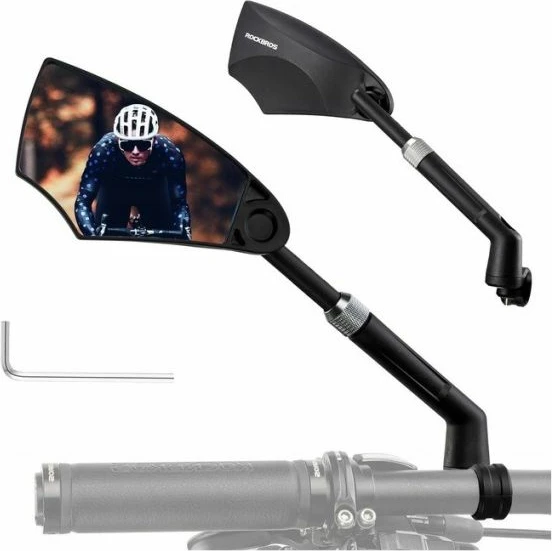 Pasqyrë biçiklete Rockbros, e zezë