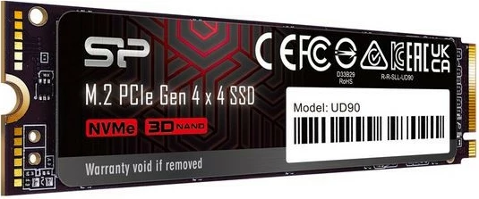 SSD NVMe M.2 2280, Silicon Power UD90, 1TB, PCIe 4.0 x4, 5000/4800 MB/s
