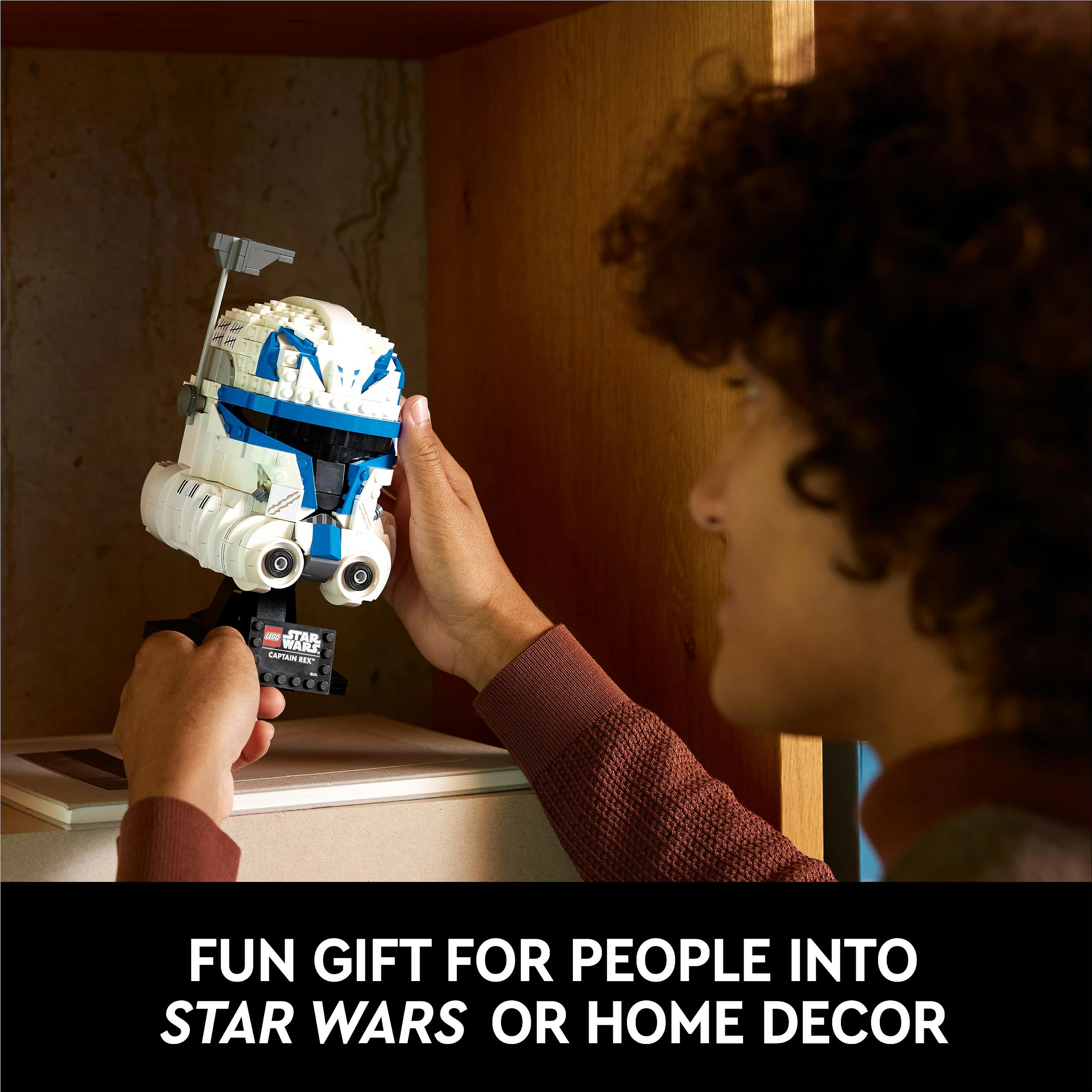 Set ndërtimi LEGO Star Wars Helmetë Captain Rex, 854 copë, shumëngjyrësh