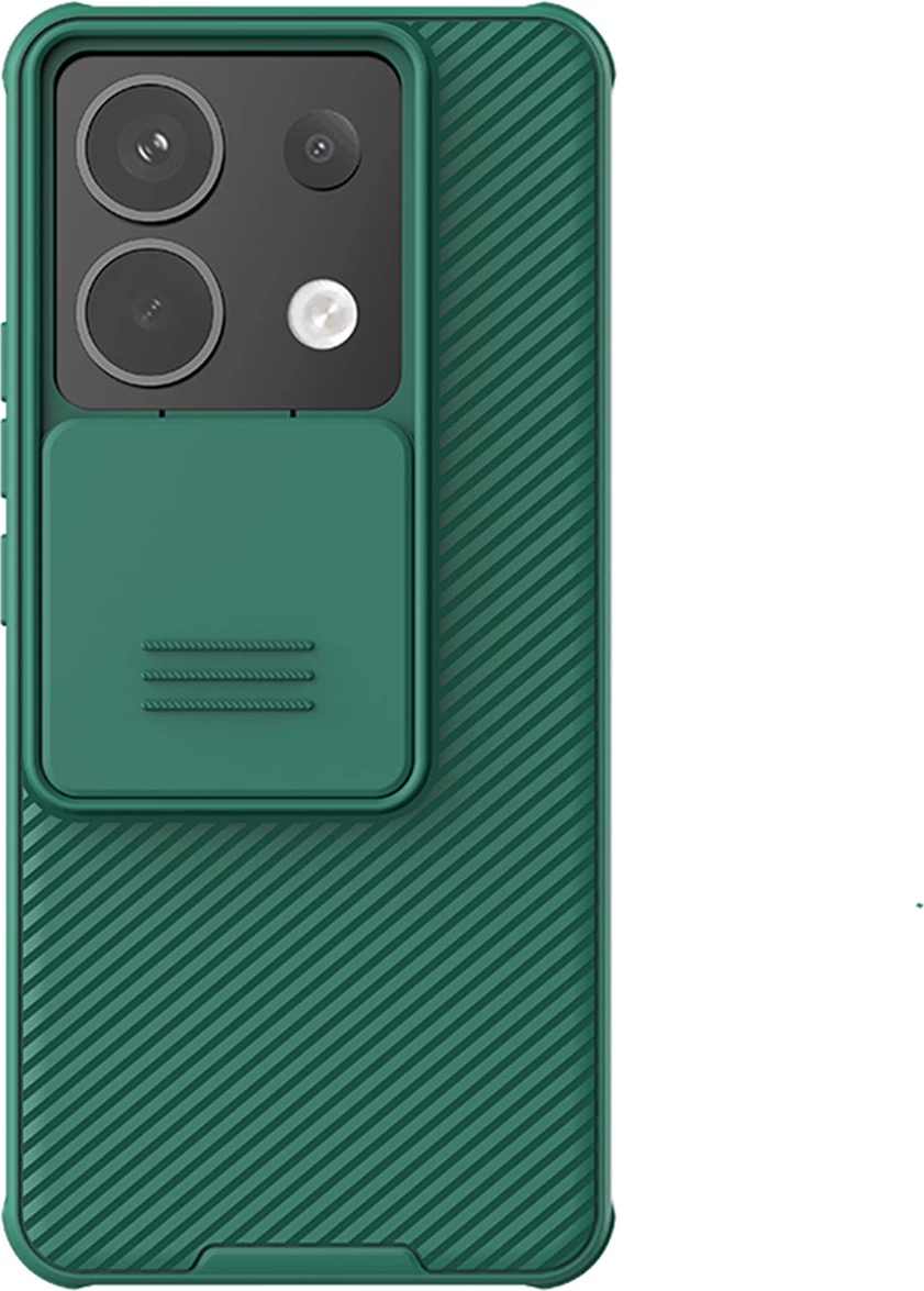 Mbështjellës Nillkin CamShield Pro për Xiaomi Redmi Note 13 Pro 5G / Poco X6 5G, i gjelbër