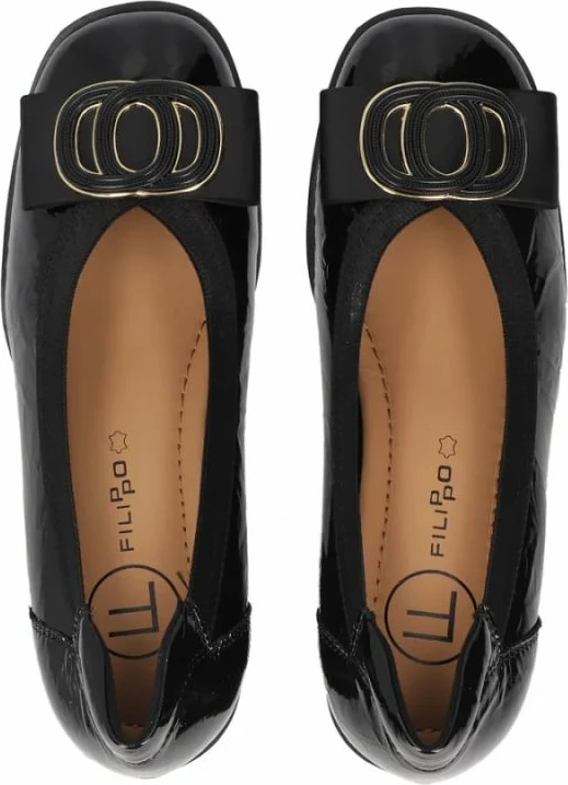 Këpucë elegante për femra Filippo DP6960, të zeza