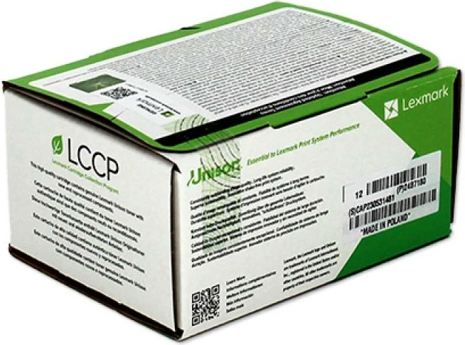 Toner, Lexmark 24B7180, rendiment rreth 6K, origjinal, i verdhë