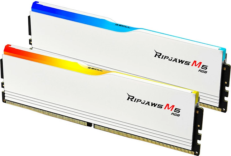 RAM Memorje G.Skill Ripjaws M5 RGB 48GB (2x24GB) DDR5 5200MT/s e bardhë
