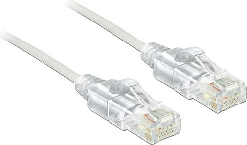 Kabllo rrjeti DeLOCK Cat6 UTP 2m, RJ-45 në RJ-45, e bardhë