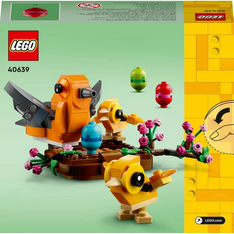 Set ndërtimi LEGO, LEGO, 40639 Bird's Nest, 9+ vjeç, multingjyrësh