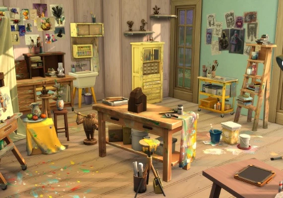 The Sims 4: Artist Studio Kit DLC Global
