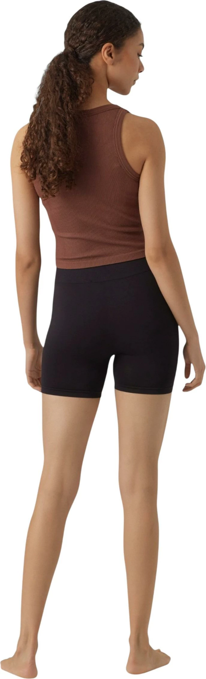 Shorce mini seamless për femra Vero Moda VMJACKIE 10285272, të zeza [Madhësia: M/L]