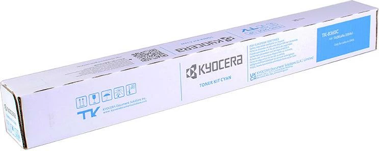 Toner, Kyocera, TK-8365 (TK8365) 1T02YPCNL0, rendiment 9,800–23,700 faqe, cyan