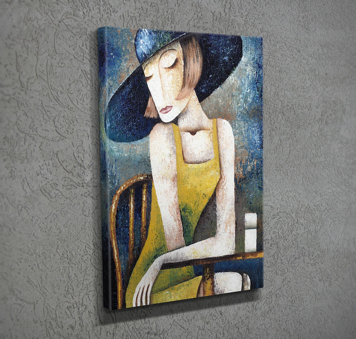 Pikturë dekorative në kanavacë Wallity, DC080, shumëngjyrëshe, 30x40cm