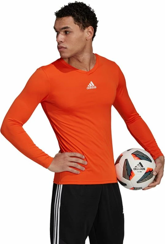 Bluzë për meshkuj Adidas, e portokalltë  [Madhësia: L]