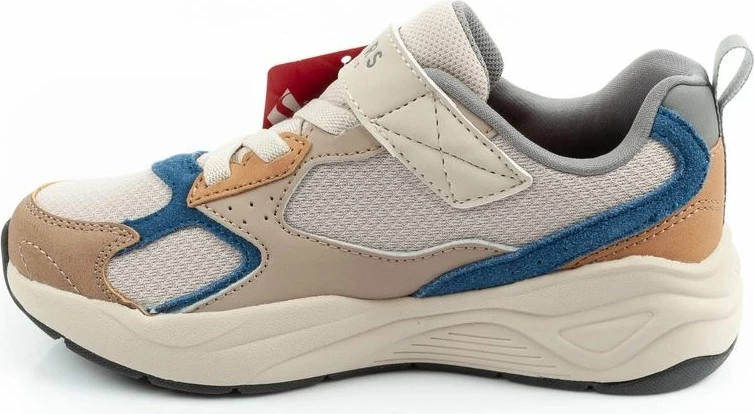 Atlete për djem Skechers Nova Jogger Velcro 419001L/NTBL, bezhë/blu [Madhësia: 30]