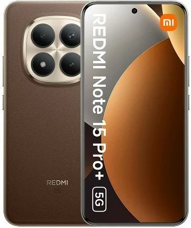 Celular Xiaomi Redmi Note 15 Pro+ 8GB 256GB 5G Mocha Brown