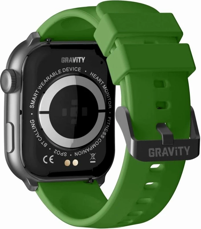 Smartwatch për meshkuj Gravity, e zezë