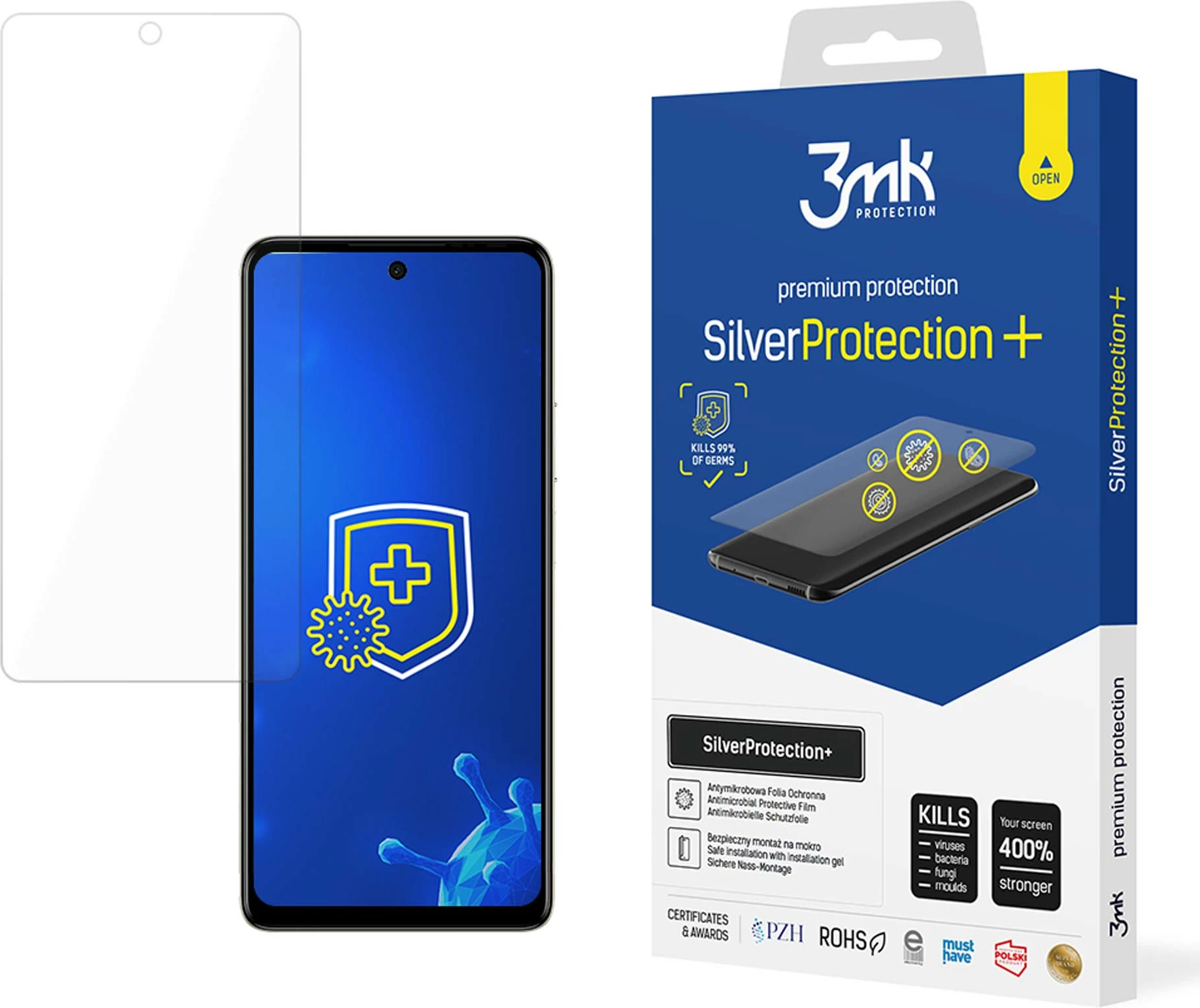 Folje mbrojtëse për ekran, 3mk Protection SilverProtection+ për Realme 12 Pro/12 Pro+