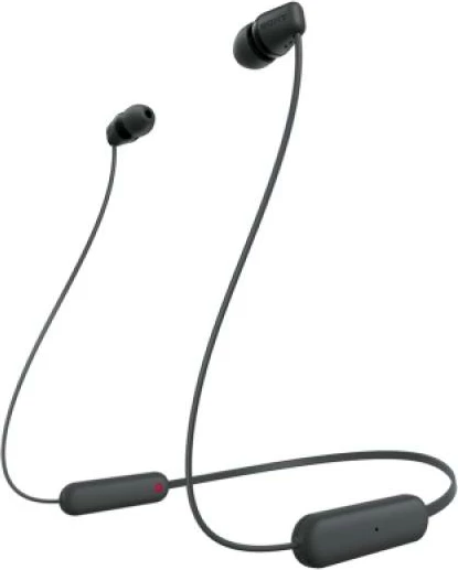 Kufje SONY WI-C100 (WIC100B CE7) Bluetooth in-ear, të zeza