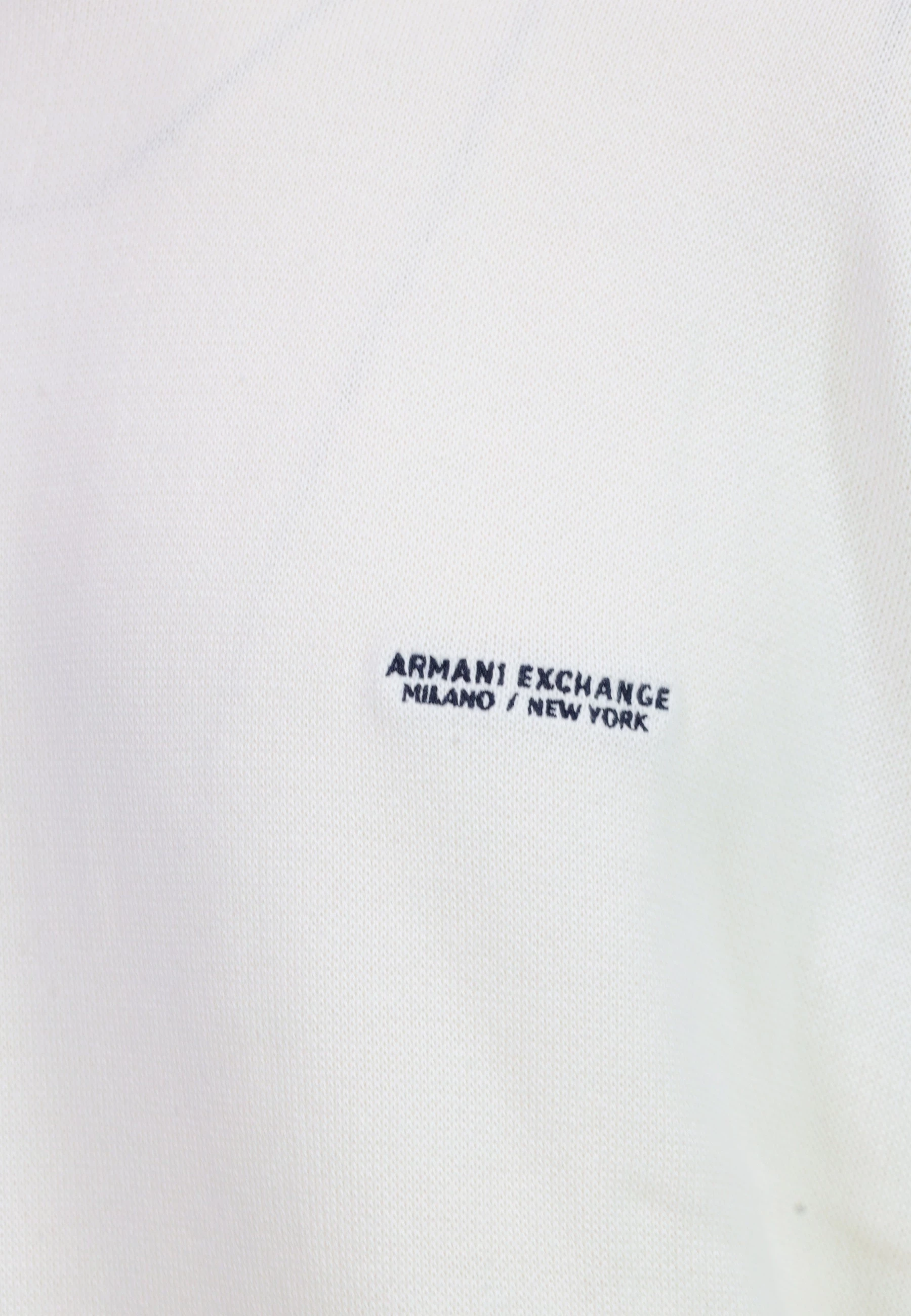 Xhemper për meshkuj Armani Exchange XM002722 AF11960, i bardhë [Madhësia: L]