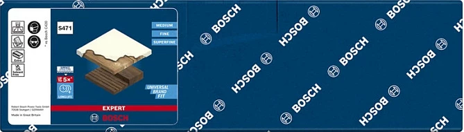 Sfungjer lëmues Bosch Expert S471, 180 Medium