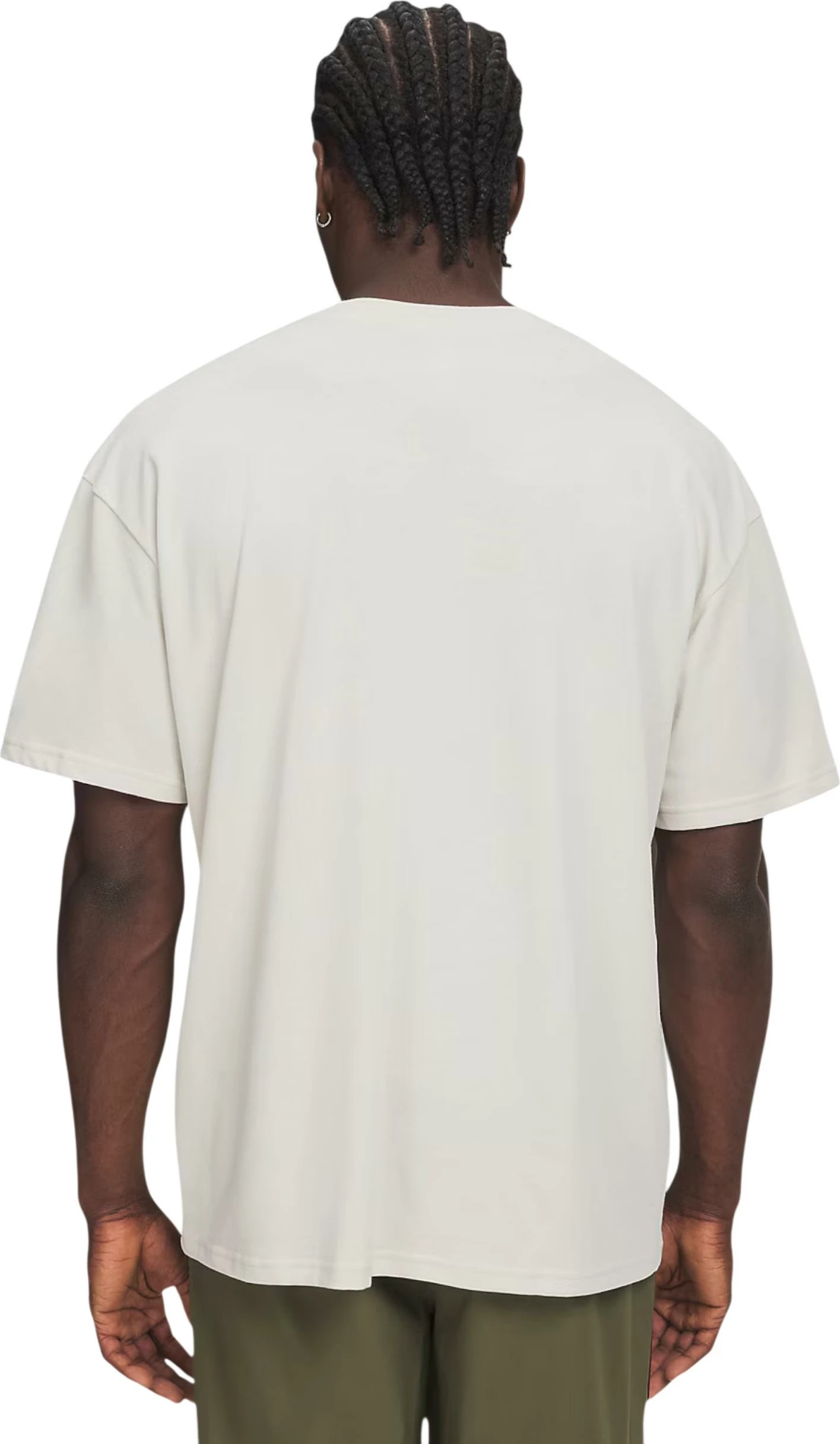Maicë për meshkuj Under Armour UA M HWT Metal Logo SS 77-6013618, fildishi [Madhësia: L]