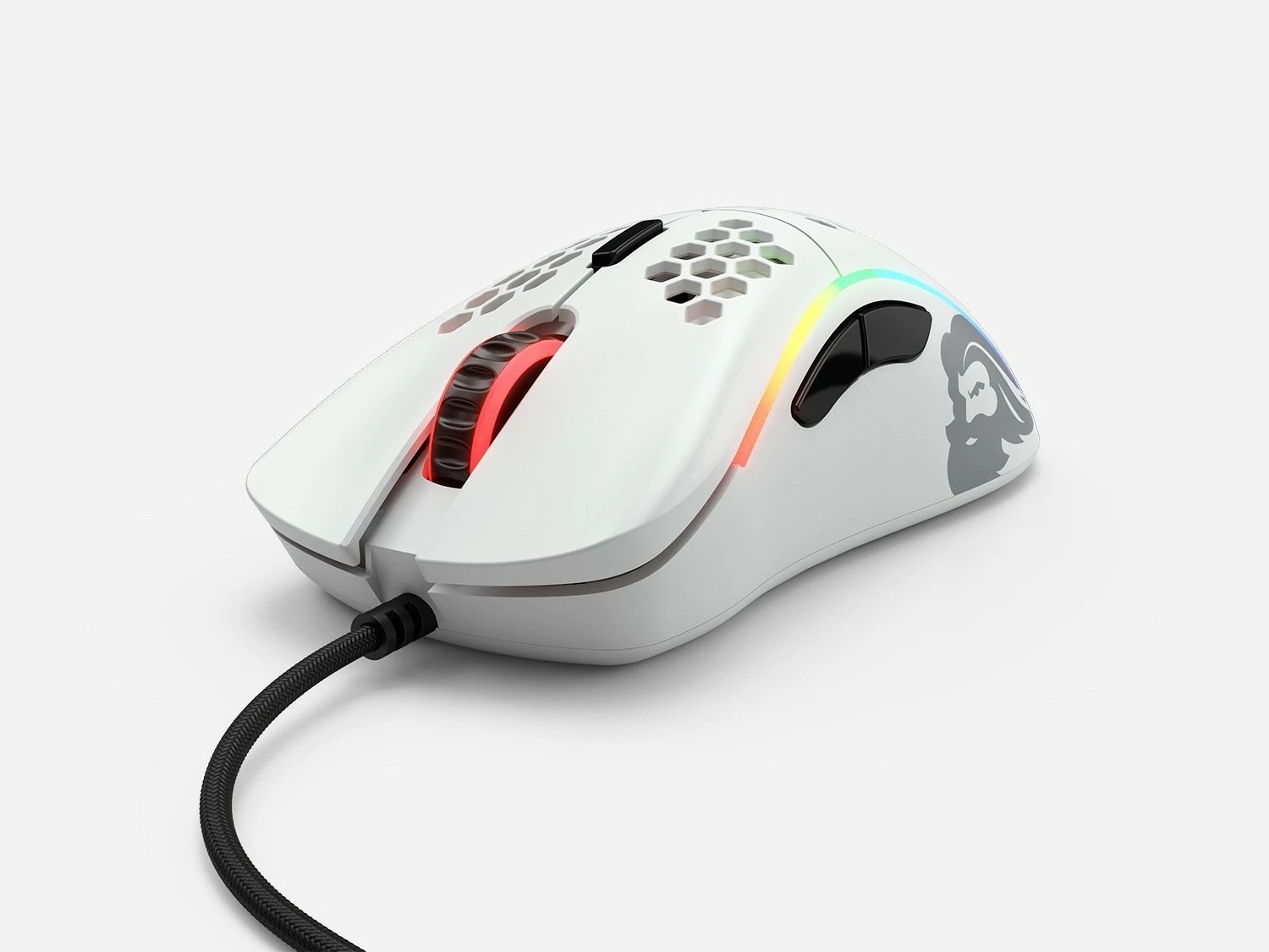 Maus Glorious Model D - USB 2.0, i bardhë