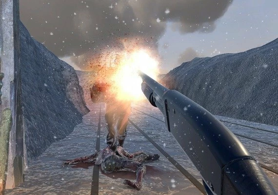 World War 2 Winter Gun Range VR Simulator EN Global