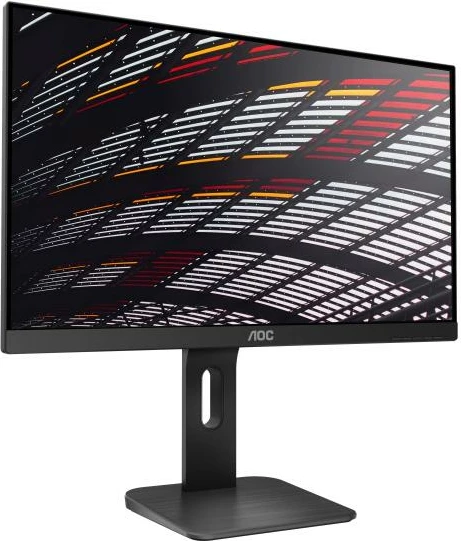 monitor AOC X24P1 24" IPS 16:10 1920×1200 USB 3.0 hub altoparlantë i zi