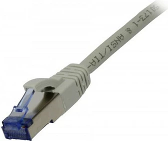 Kabllo rrjeti Synergy21 RJ45 CAT6A, 1m, 500MHz, S/FTP, gri