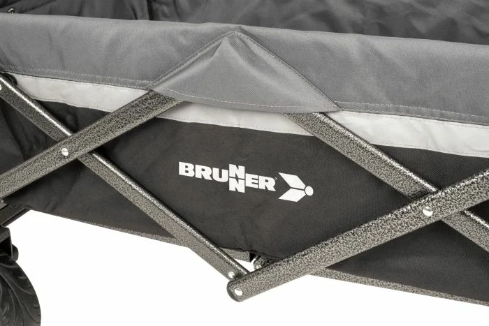 Karrocë transporti palosëse BRUNNER Cargo Prime, kapacitet 120 kg, gri/zi