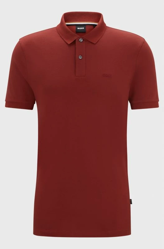 Maicë polo Boss për meshkuj, kafe