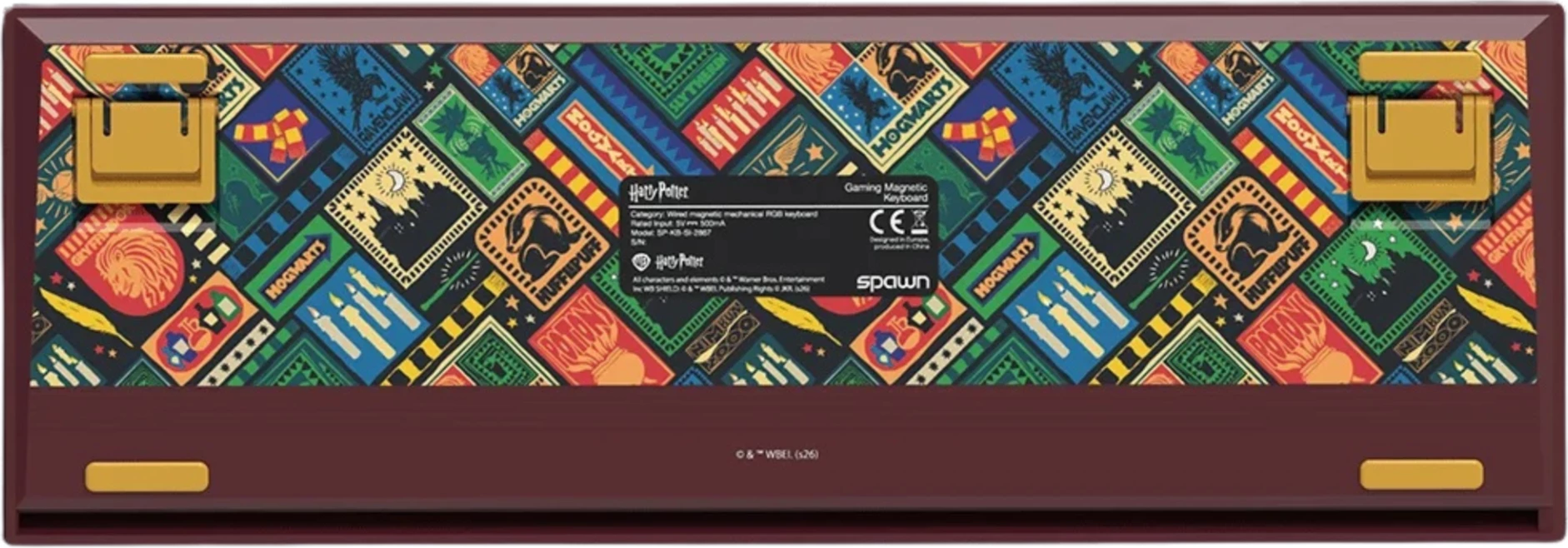 Tastierë mekanike gaming Spawn Harry Potter Magnetic, 68 tasta, RGB, USB-C