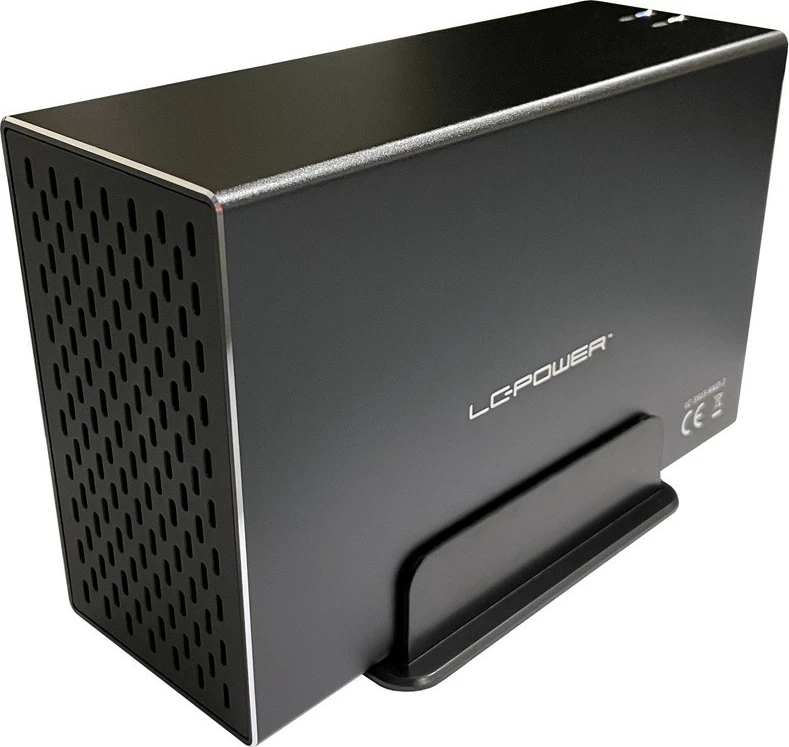 Kasë e jashtme LC-Power LC-35U3-RAID-2, për 2x 3.5" HDD, USB 3.2, e zezë