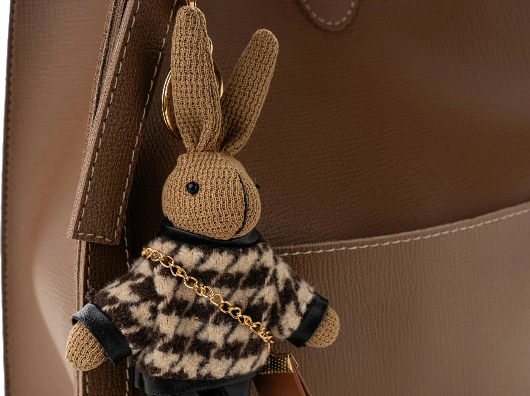 Çantë tote Lucky Bees, ngjyrë mink, 352