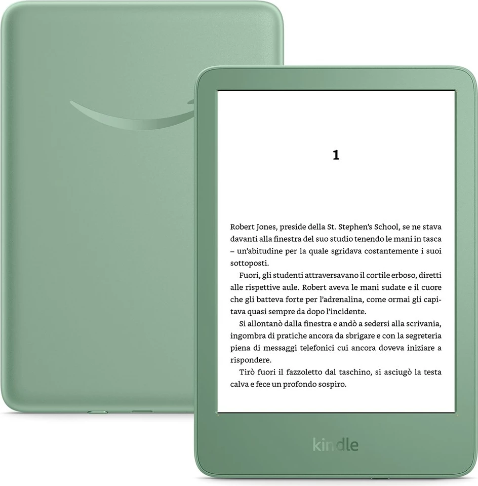 Lexues elektronik Kindle Amazon, 16 GB, Matcha