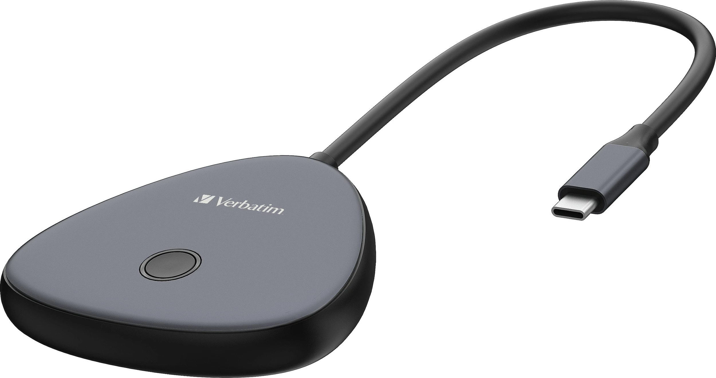 Adapter wireless display Verbatim Share My Screen WDA-02, USB-C, 4K 30Hz, me hub USB, i zi