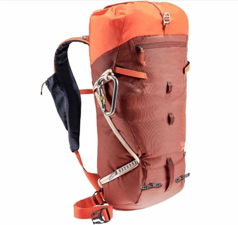 Çantë shpine hiking Deuter Guide 24, papaya-redwood