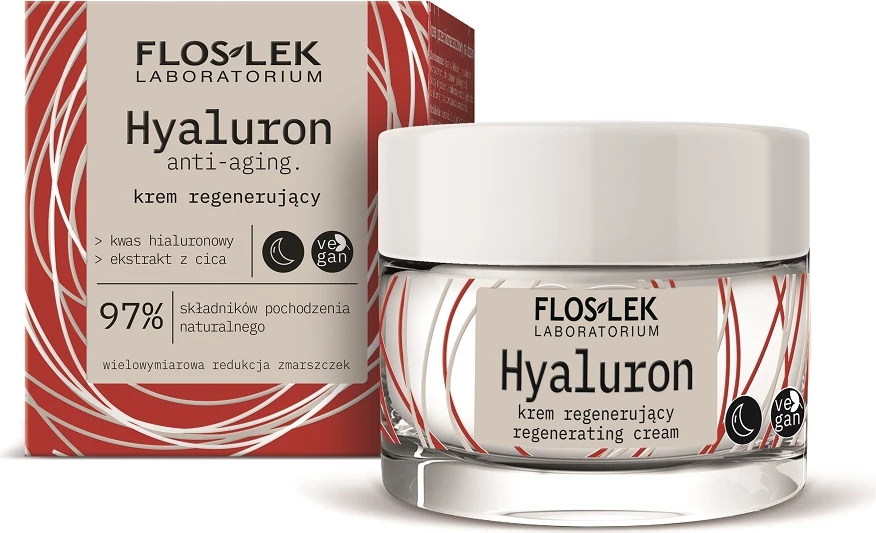 Krem nate Floslek Hyaluron për femra 50ml