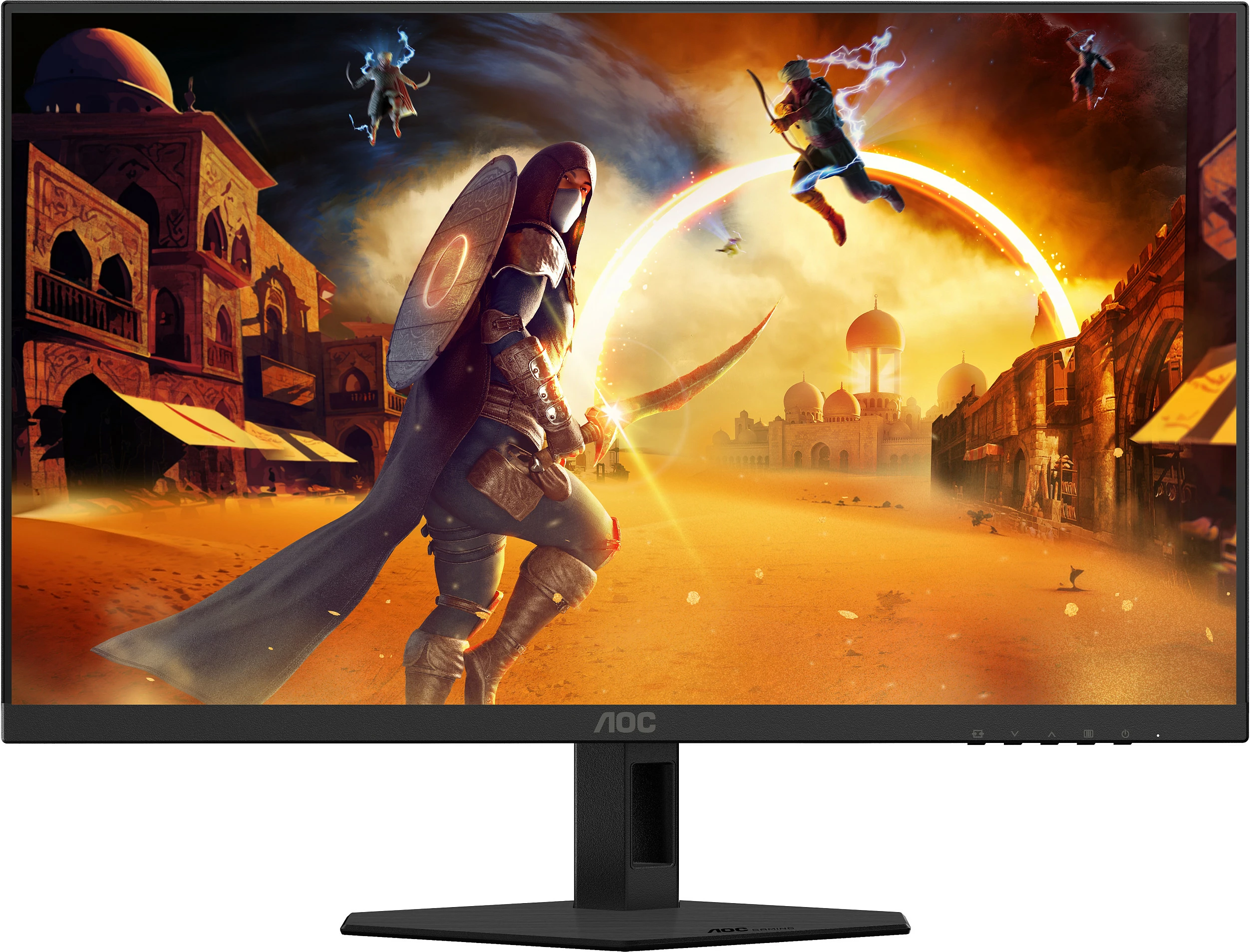 Monitor gaming AOC 24G4ZRE, 23.8" IPS, FHD 260Hz, 1ms, G-SYNC, i zi